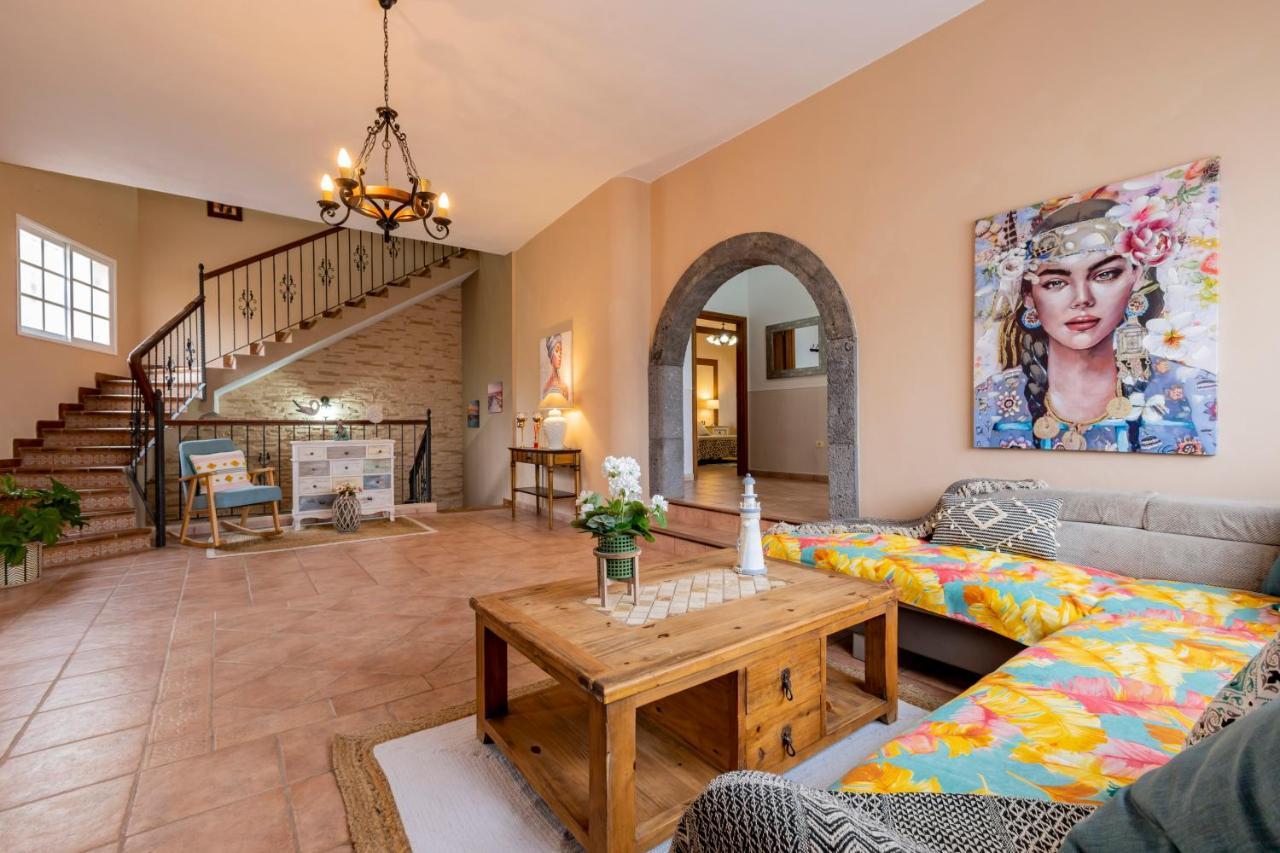 Paradise Villa Constancia With Views La Corujera Exterior photo